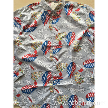 Cotton Printing Hawaii Shirt Australia